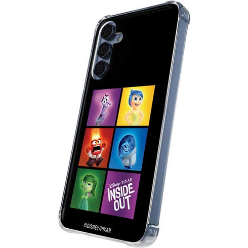 Disney Inside Out Character Portraits Galaxy A35 5G Clear Case